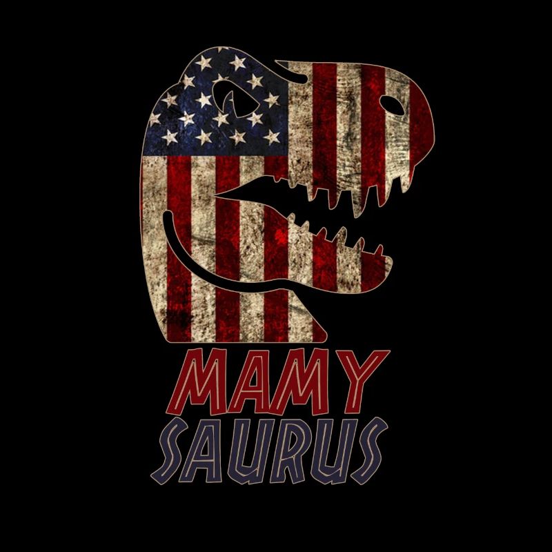 Patriotic Mamy Dinosaur