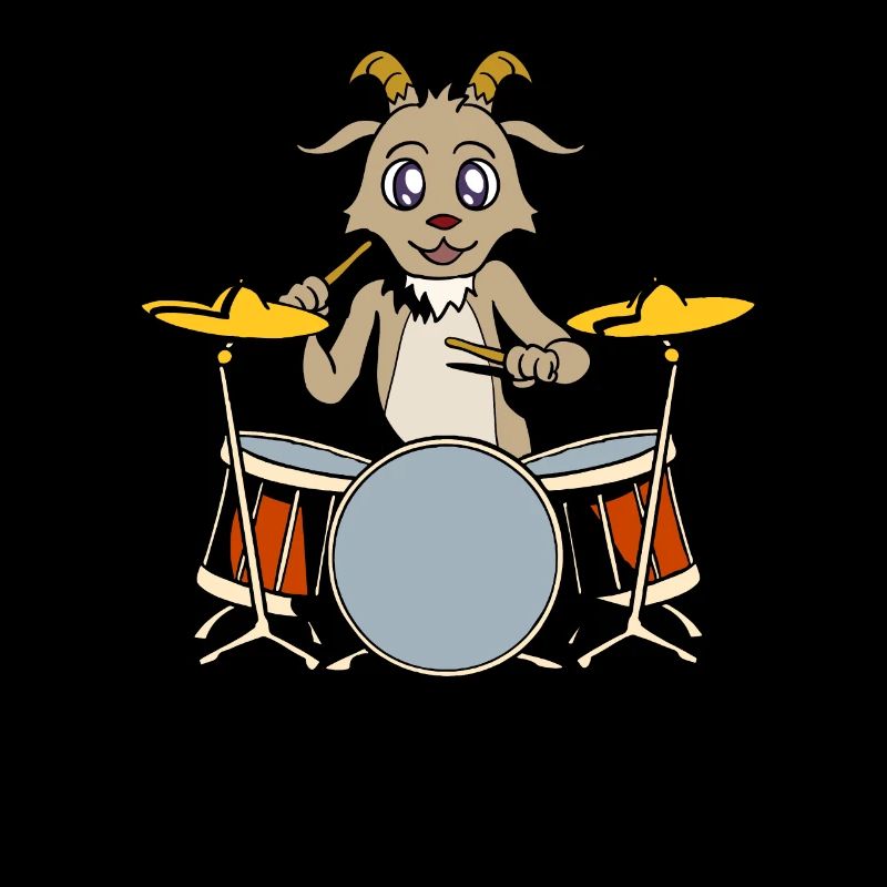 Batteur de chèvre comique