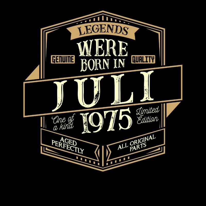 Juli 1975 Geburtstag Mann
