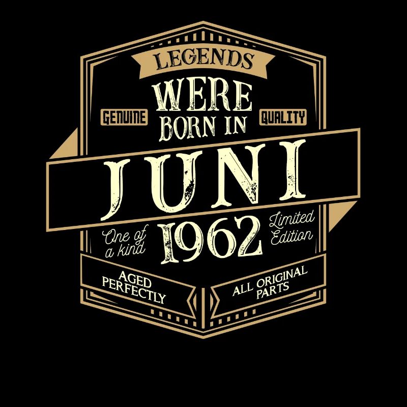Juni 1962 Geburtstag Mann