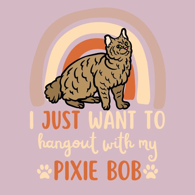 Süße Pixie Bob Katze