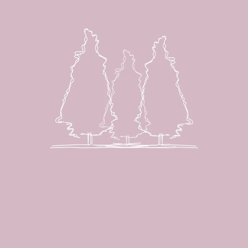 Baum Wald Lineart