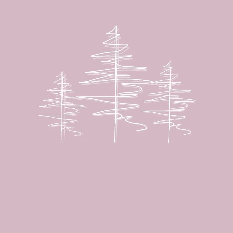 Baum Wald Lineart