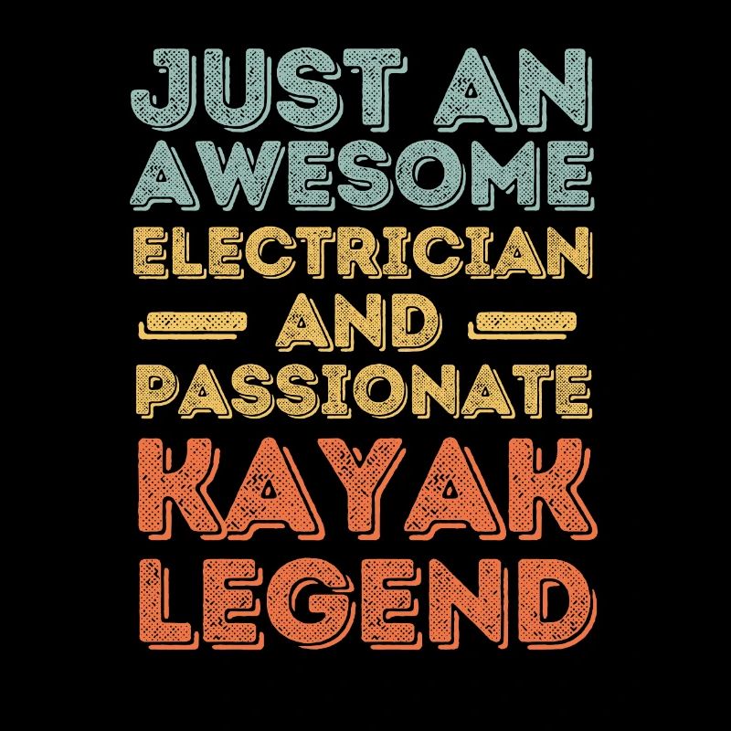 Elektriker Kayak retro