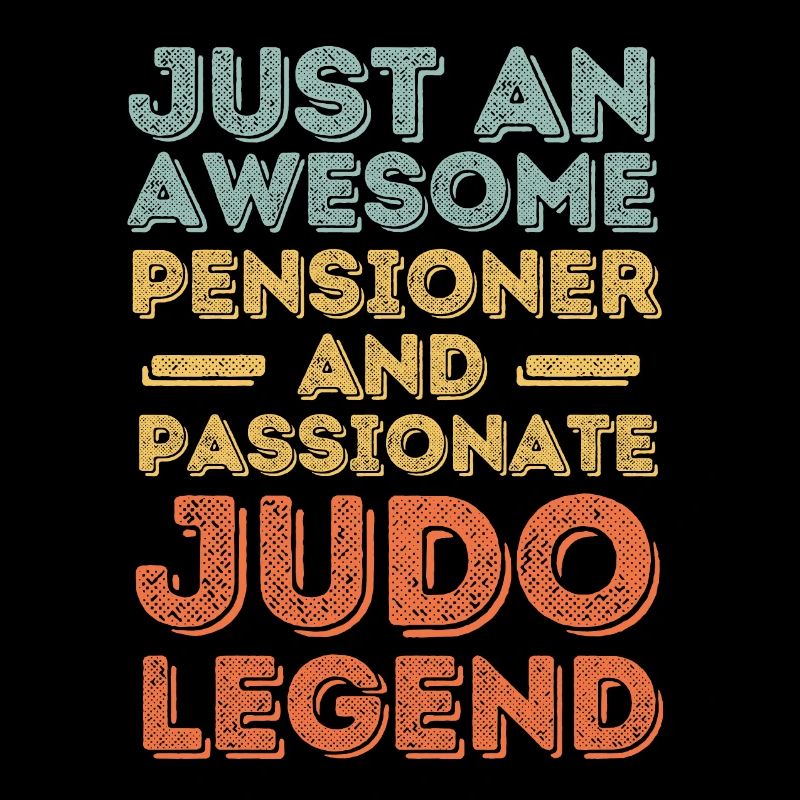 Rentner Judo retro