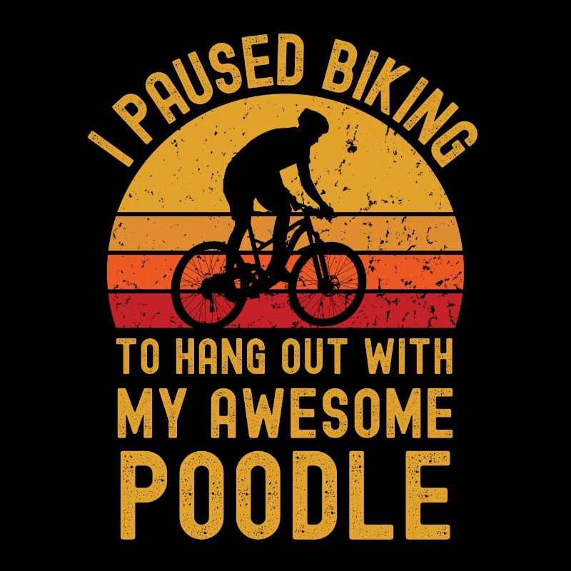 Cyclisme et caniche