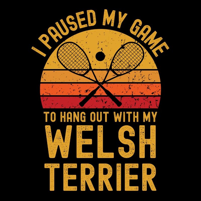 Squash und Welsh Terrier