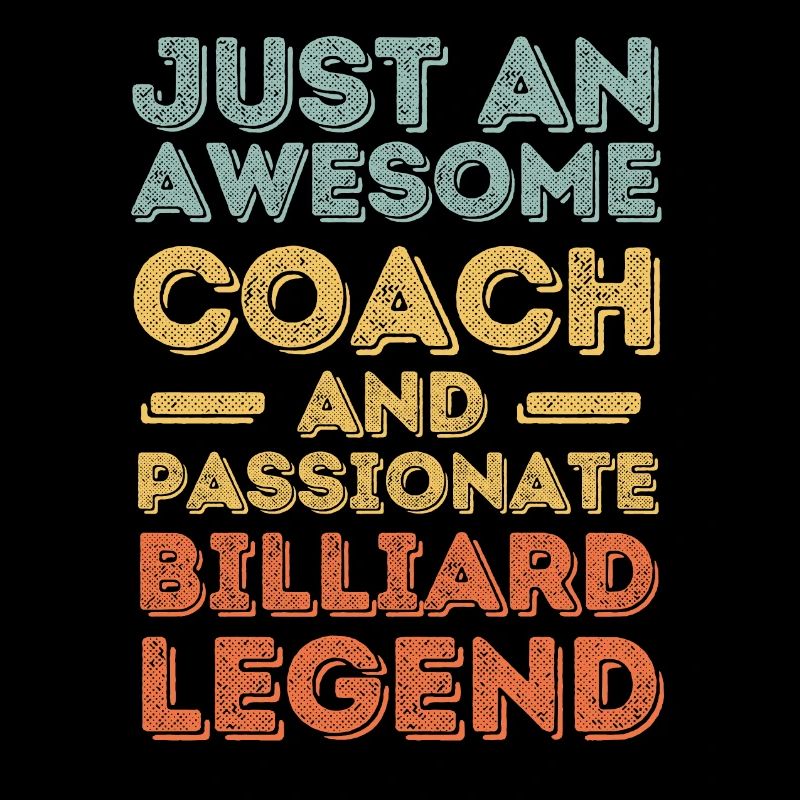 Trainer Billard retro