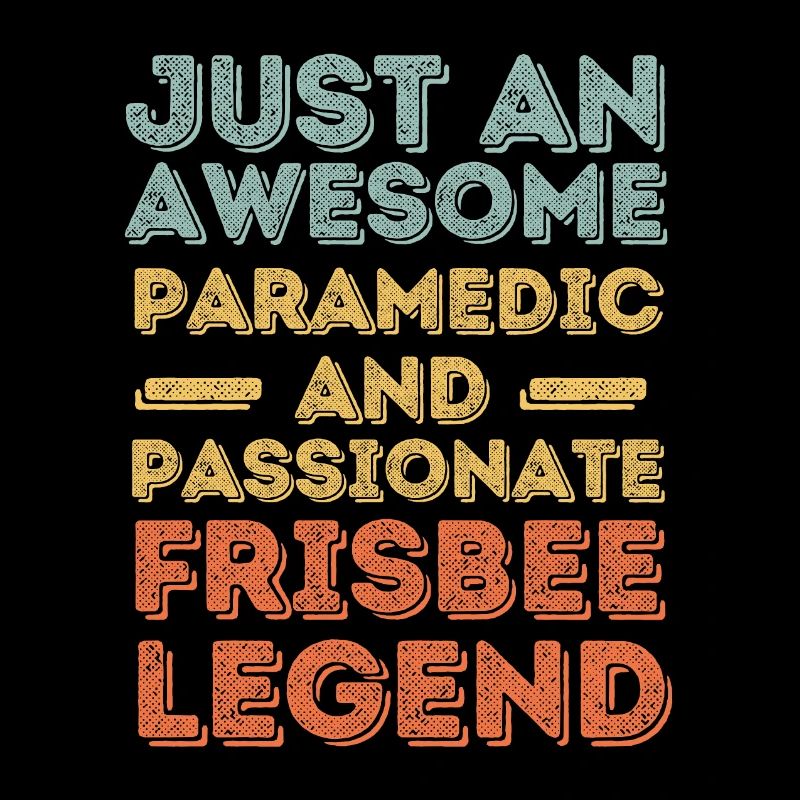 Paramedic Frisbee retro