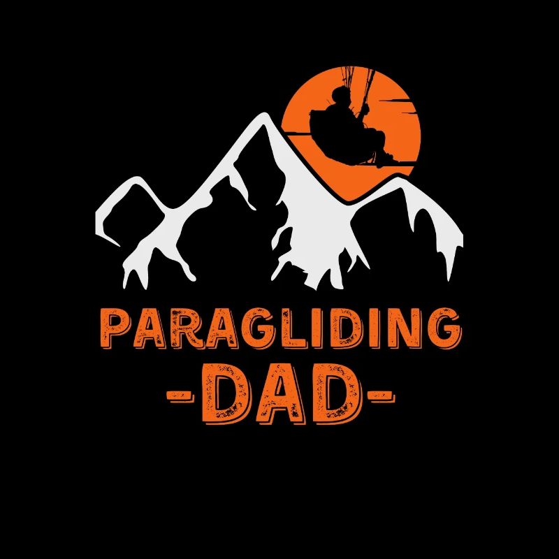 Paragliding dad