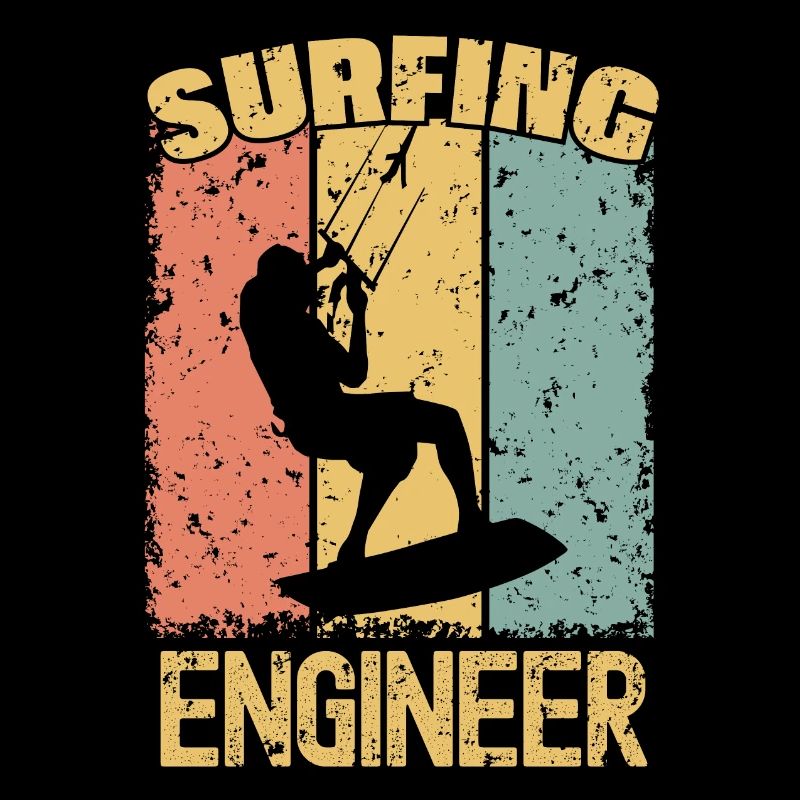 Kitesurf Ingenieur retro