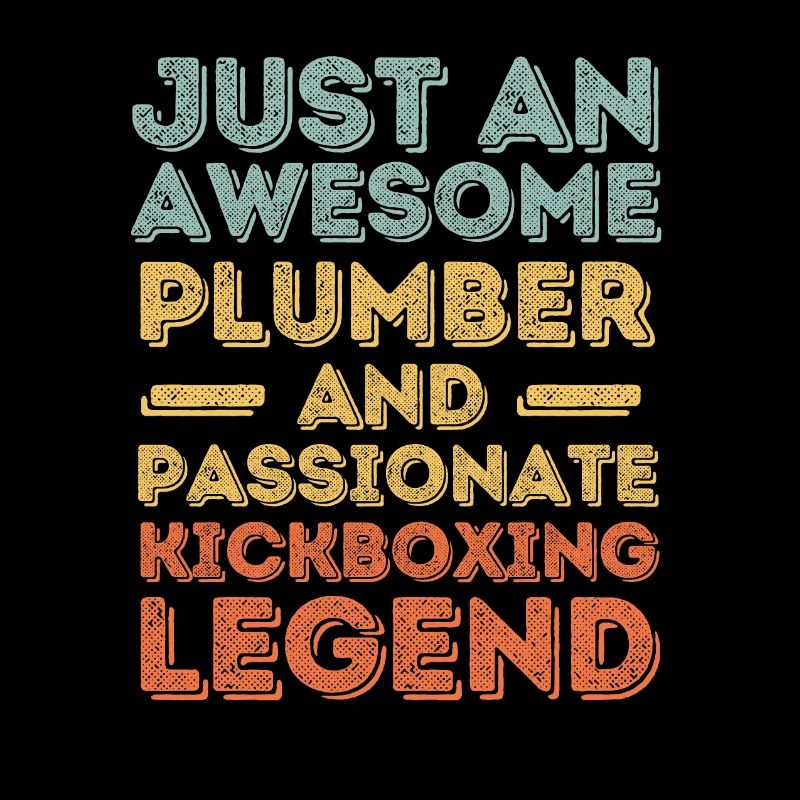 Klempner Kickbox-Legende Retro