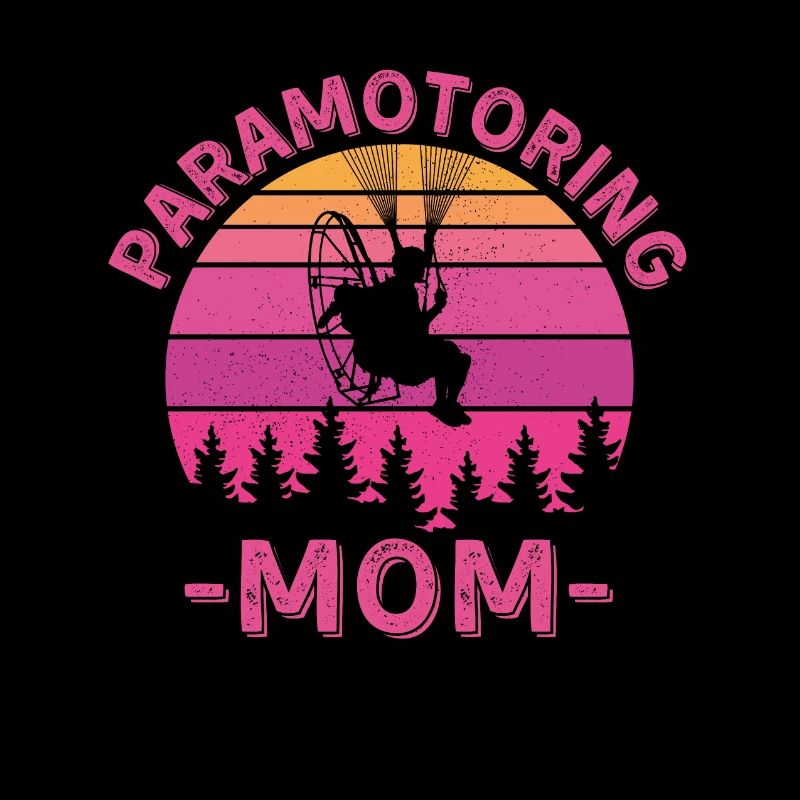 Maman paramoteur