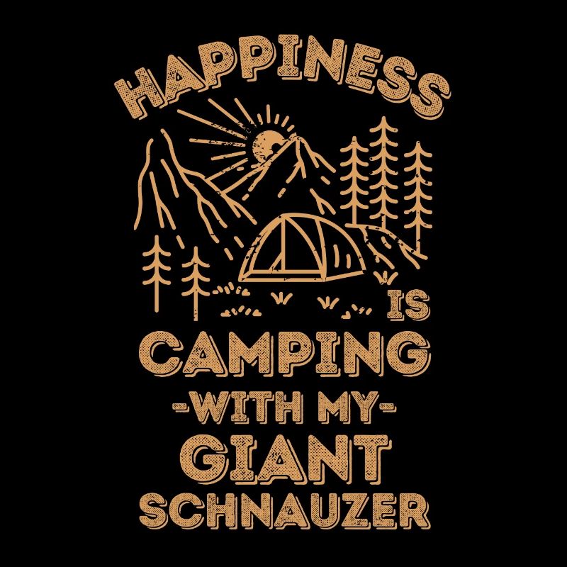 Camping mit Riesenschnauzer