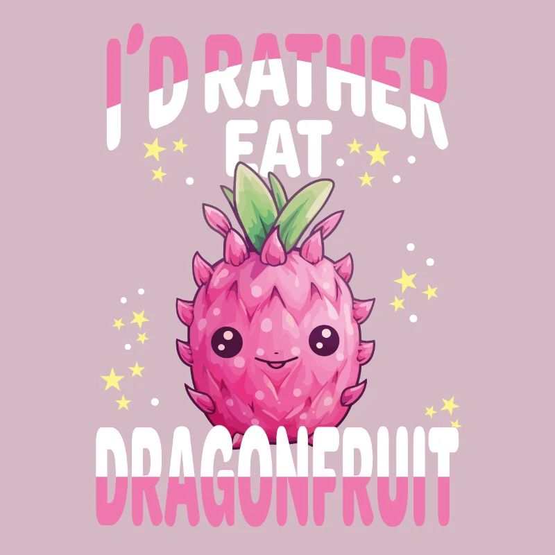Fruit du dragon Kawaii