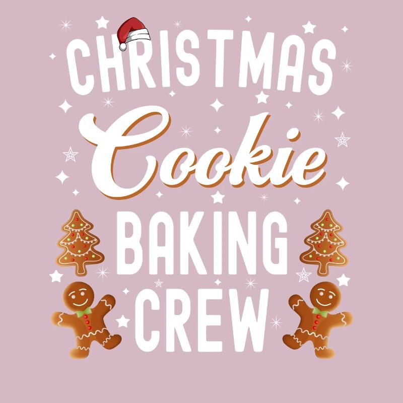 Équipe de cuisson de biscuits de Noël