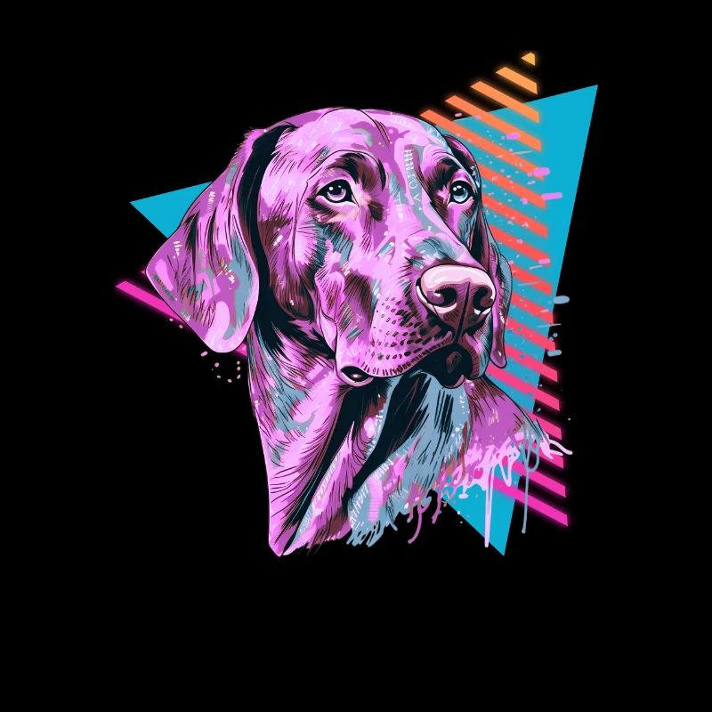Vizsla 80er Jahre Stil