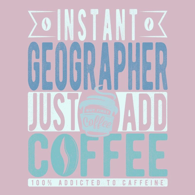Géographe instantané Il suffit d’ajouter du café