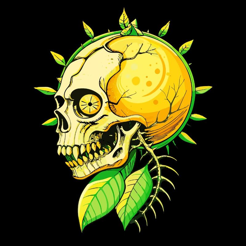 Lemon Skull // Skull Lemon // Lime FS0060