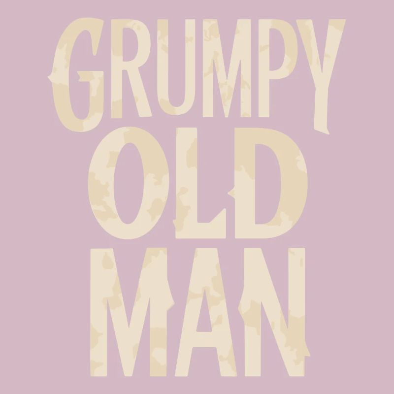 Grumpy Old Man Unverwechselbarer Stil