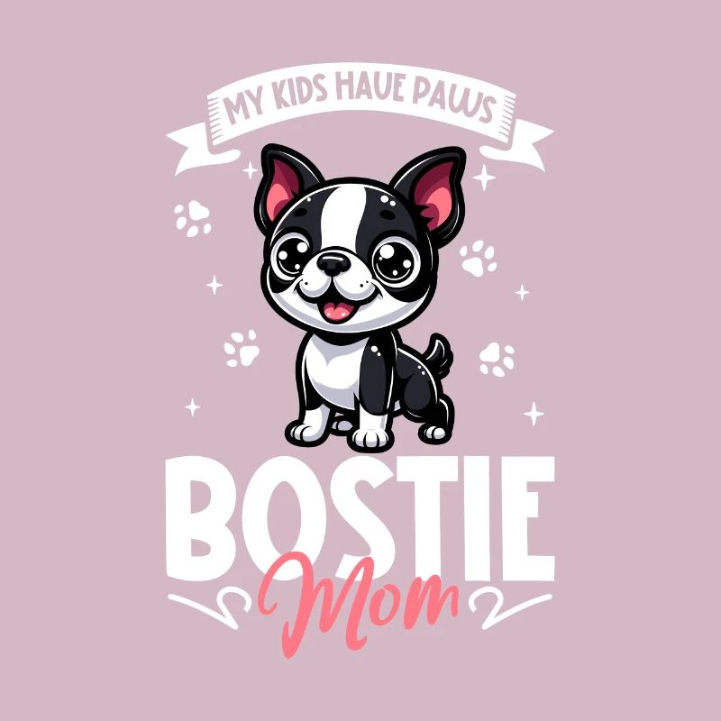 Boston Terrier Mama