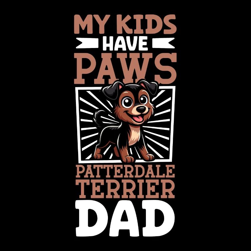 Patterdale Terrier papa