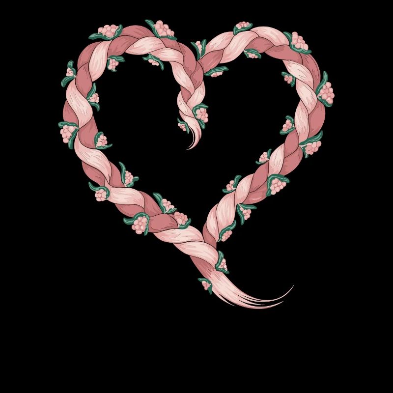 Cable Knit Heart Cable Knit Floral