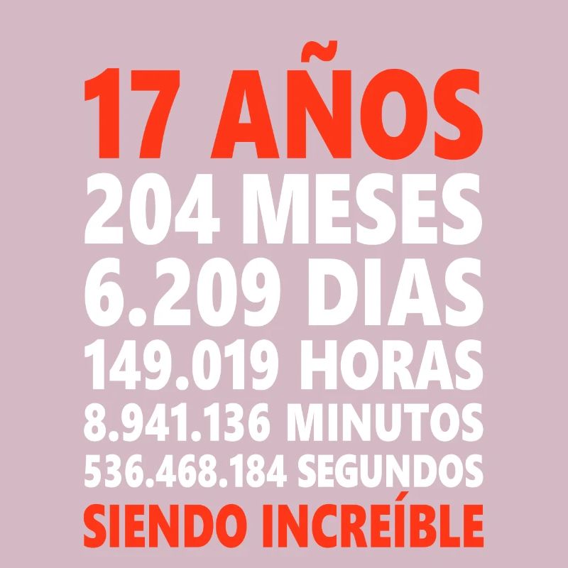 17. Geburtstag Spanien Spanisch Spruch Geschenk