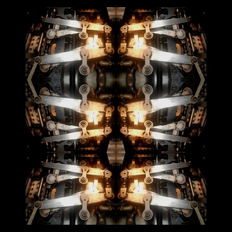 Steampunk Techno Mechanics Machine Man