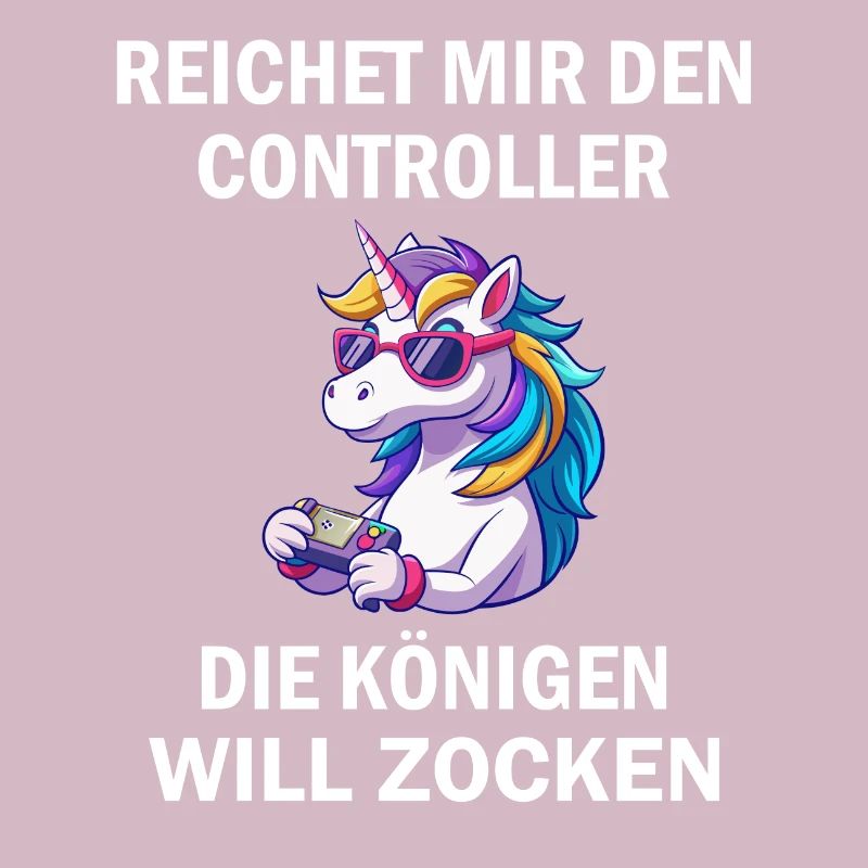 Zocken Reichet mir den Controller Königin Konsole