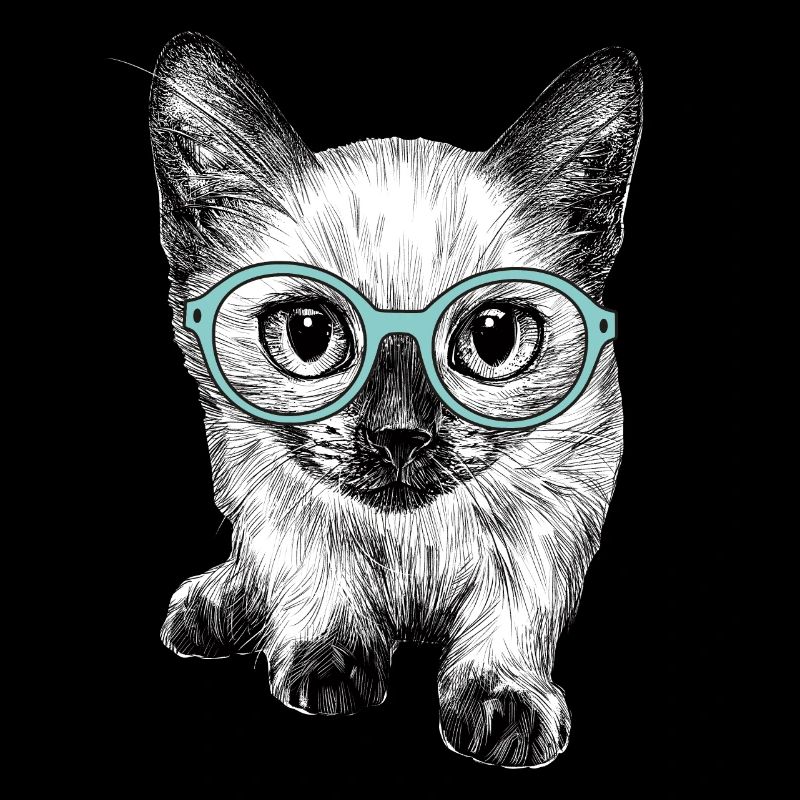 P.D. Moreno Neugierige Katze