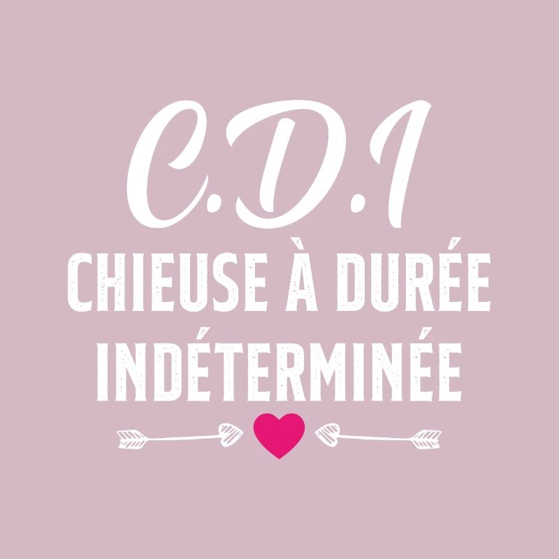 CDI Chieuse à durée indéterminée cadeau humour