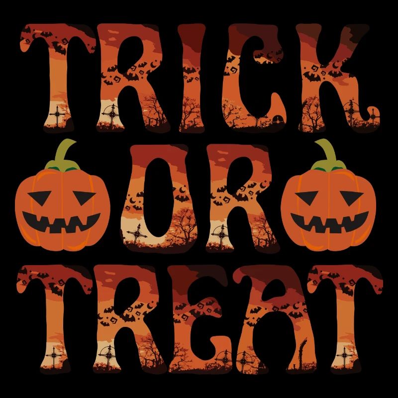 süßes oder Saures Halloween Design