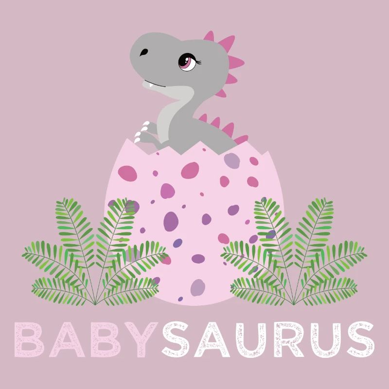 Babysaurus Mädchen T-Rex geschlüpft Dinosaurier Ei