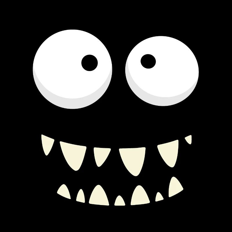 Visage de monstre