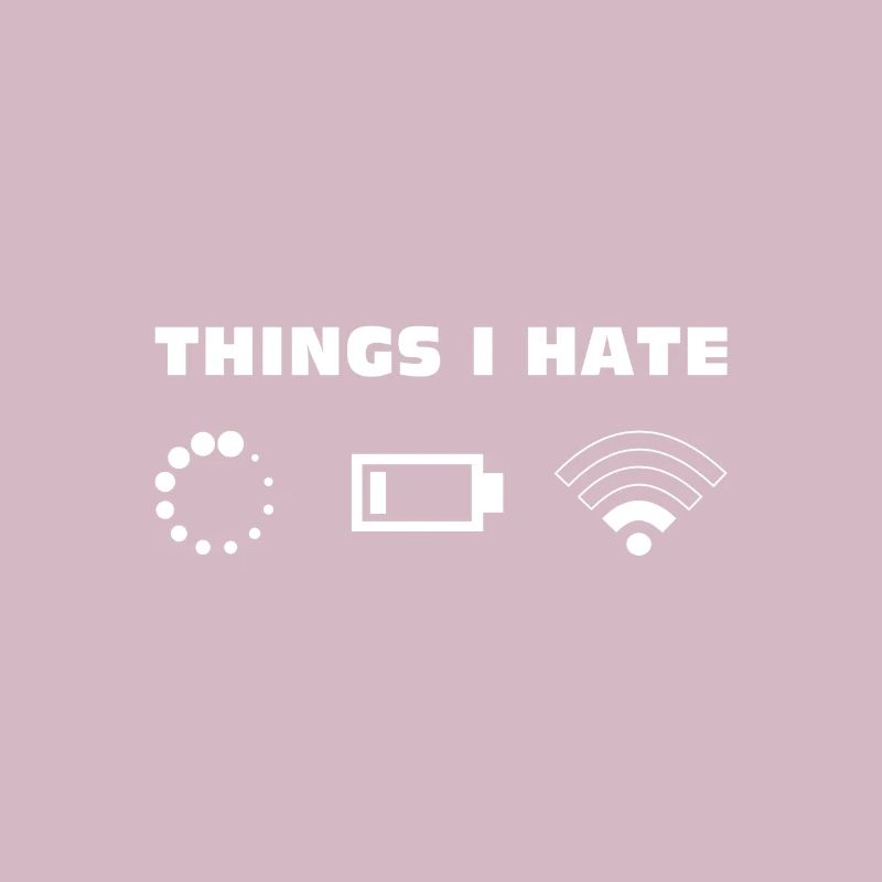 Things I Hate I Technik Computer WLAN WIFI Akku