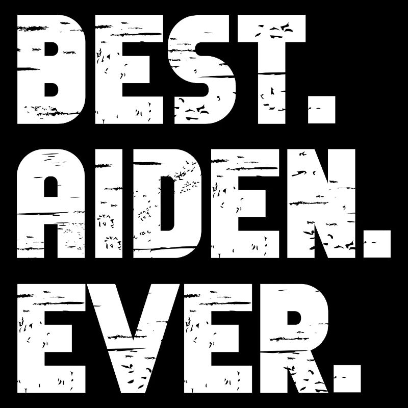 Best Aiden Ever Retro Gift Saying Birthday