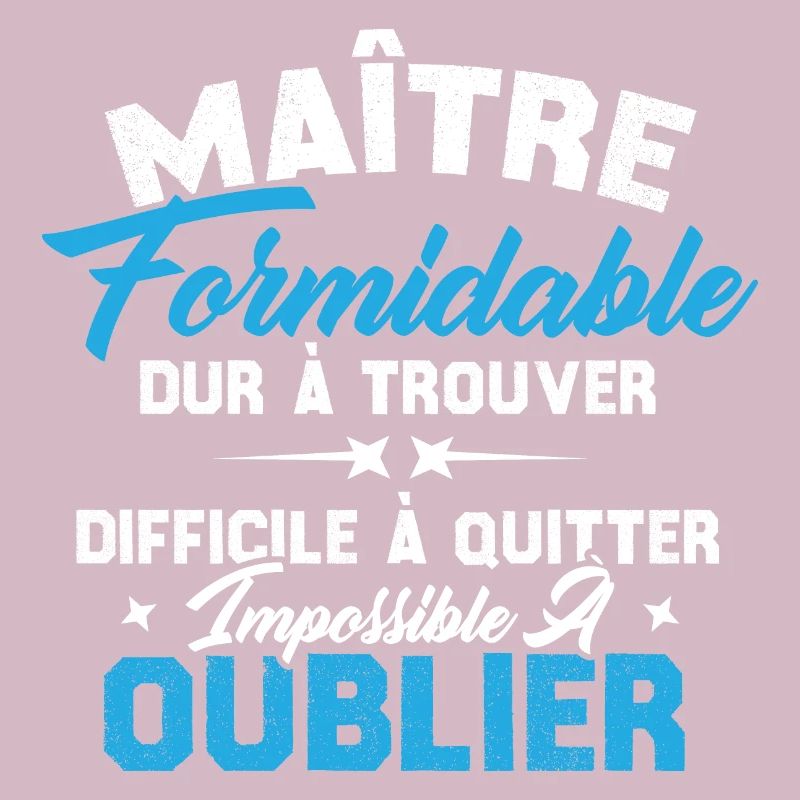 Maître Formidable Idée Cadeau Maître D'école