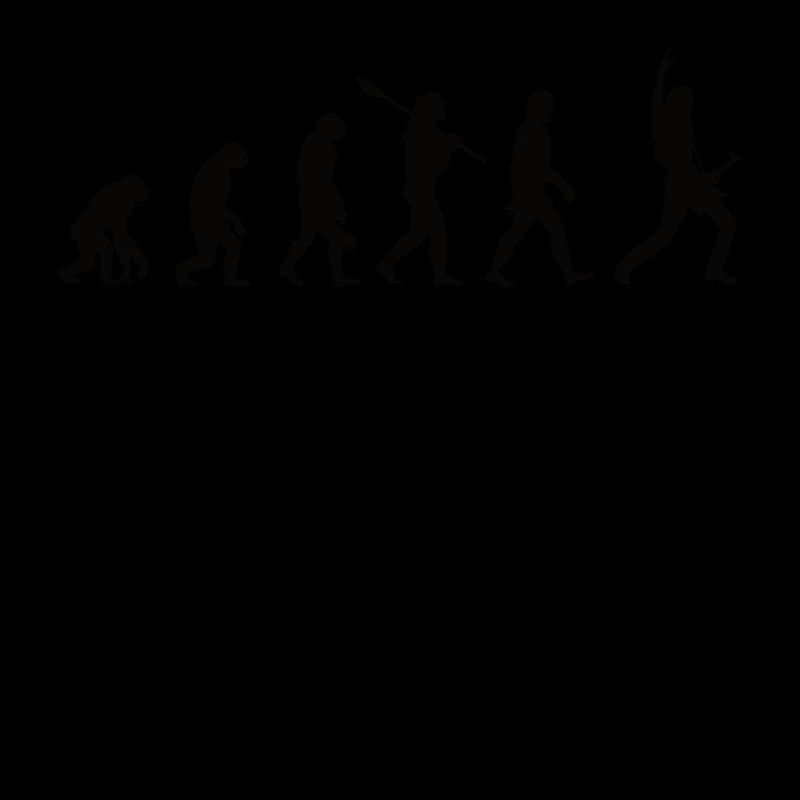 Evolution Gitarrist Heavy Metal Hard Rock