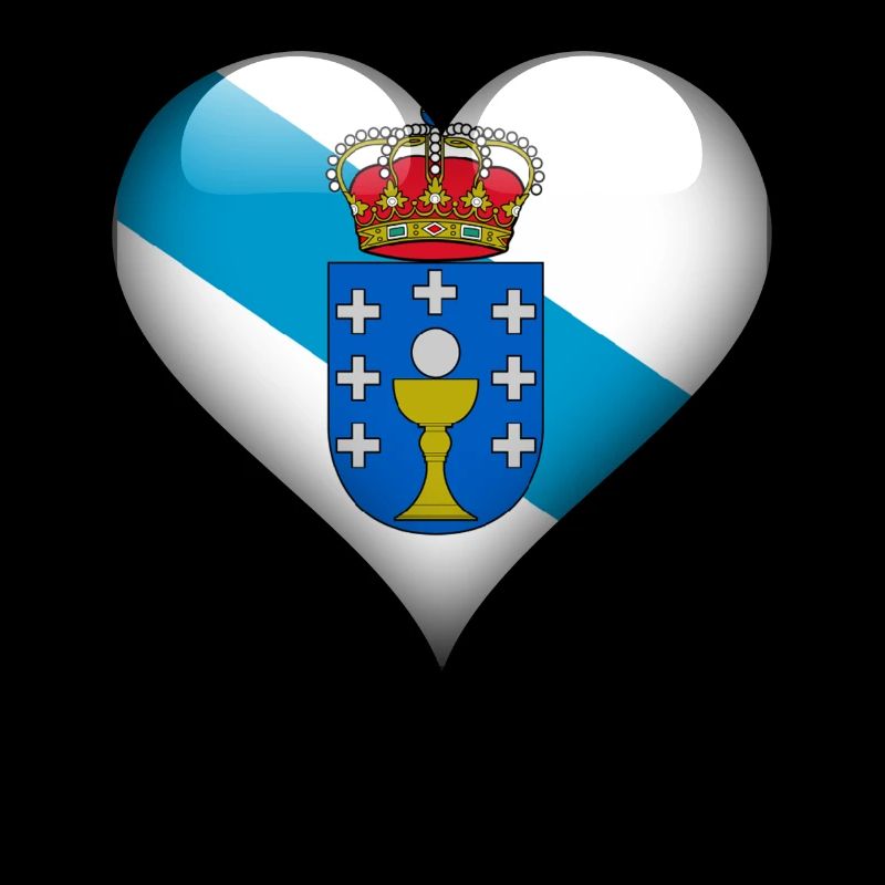 Coeur Galice Drapeau