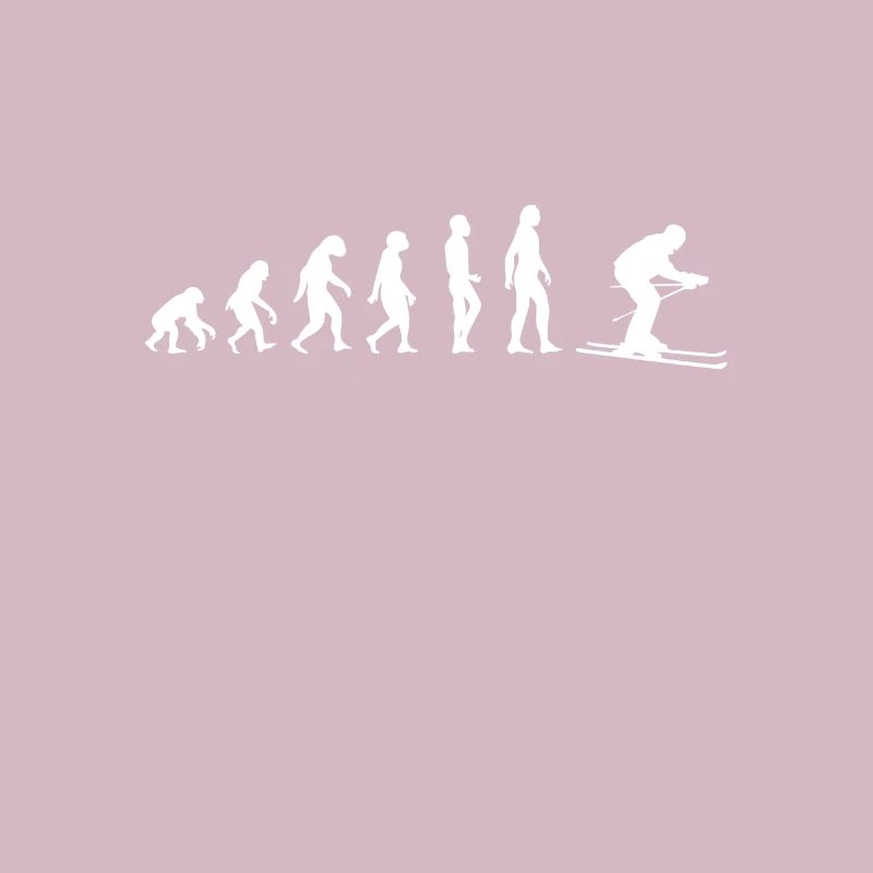 evolution ski skieur