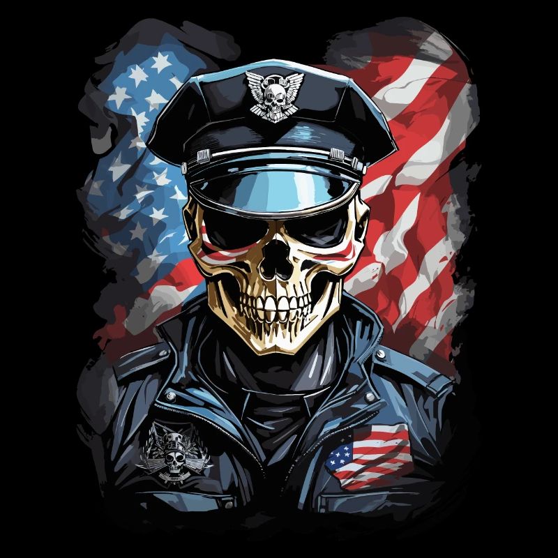 Amerikanischer Polizei-Einsatz