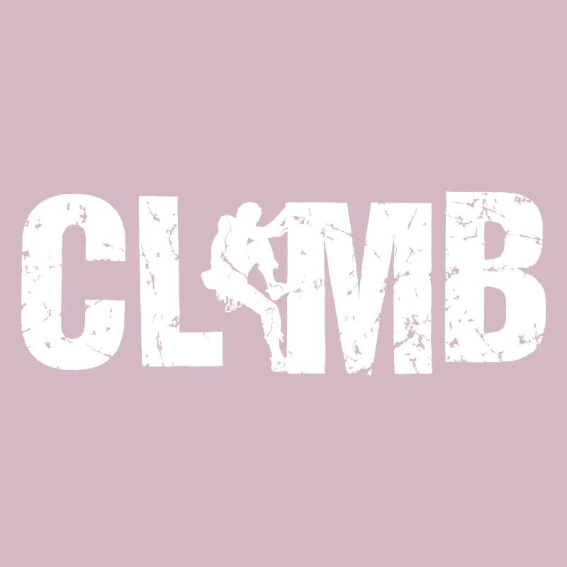 Retro Graphic Climbing Bouldering Rock Climber Mou
