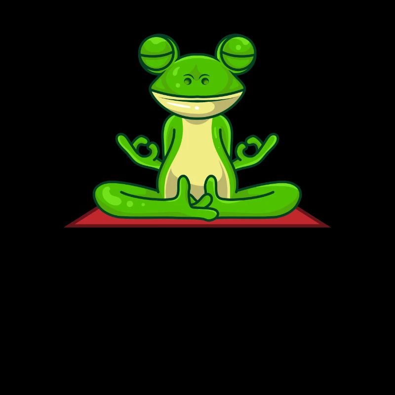 Yoga grenouille dans le siège du tailleur