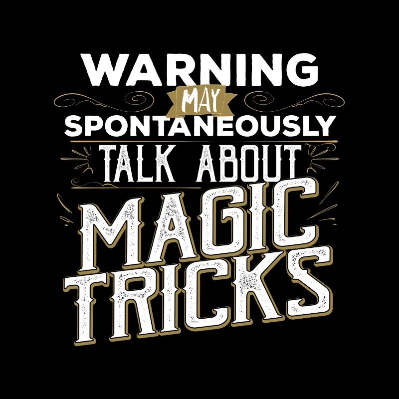 Magician Spontaneously Talk Magic Tricks