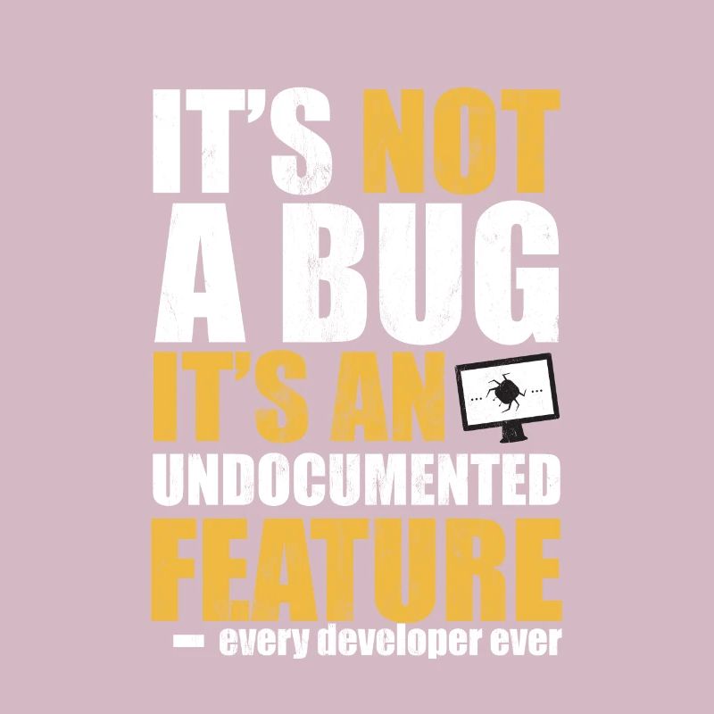 Programmierer-Codierer - Es ist kein Fehler - Computer-Tees