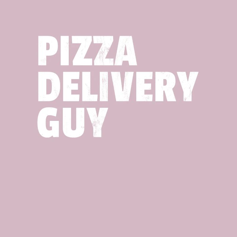 Pizza Delivery Guy Design