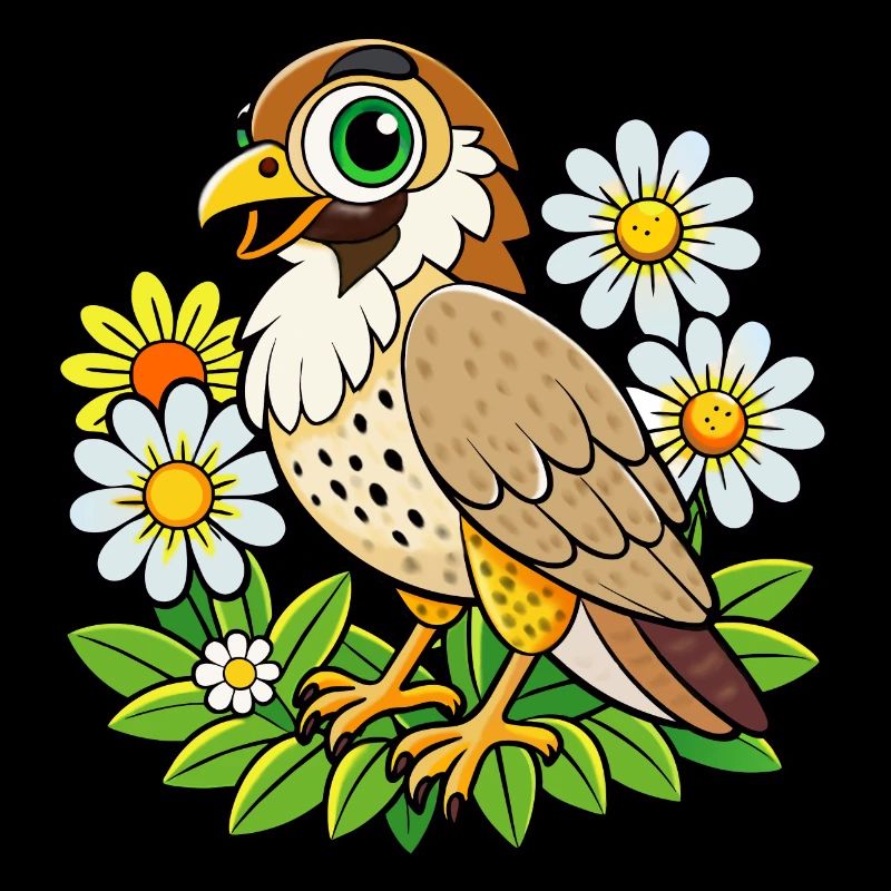 A nice falcon