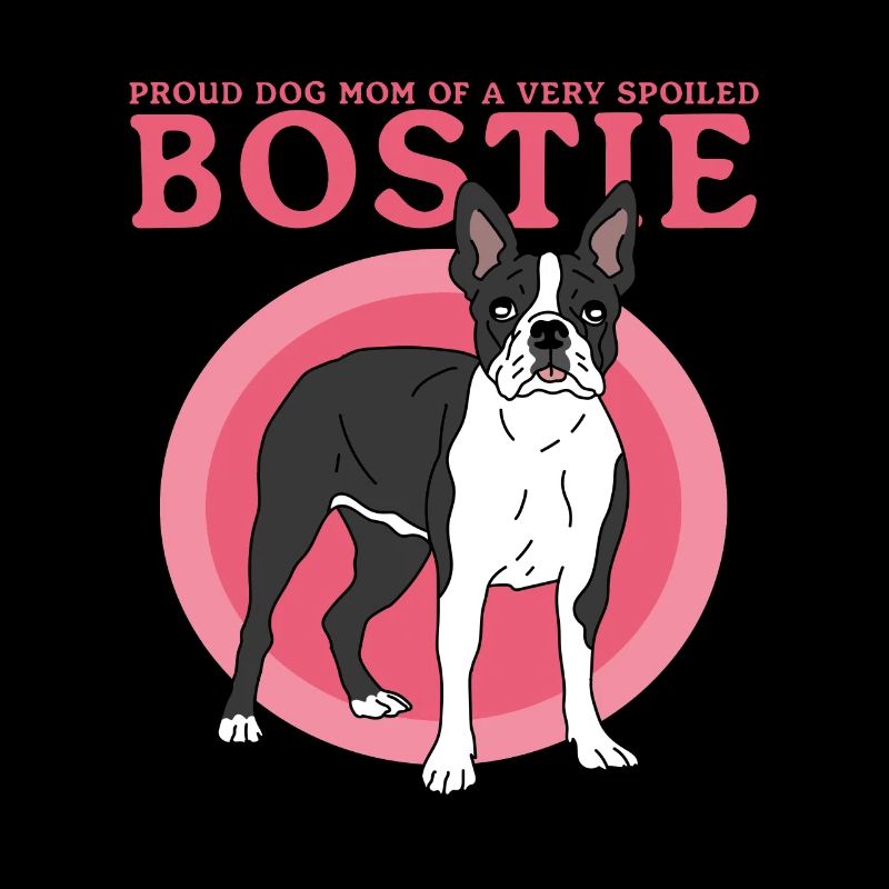 Boston Terrier Maman Chiens Propriétaires de chiens