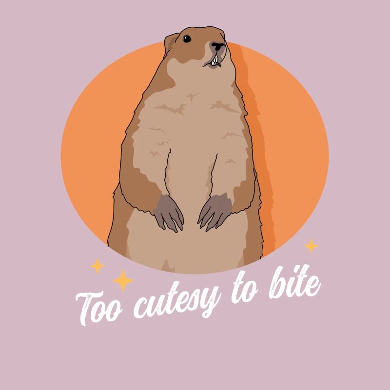 Murmeltiere Mankai Munggen Groundhog Geschenk